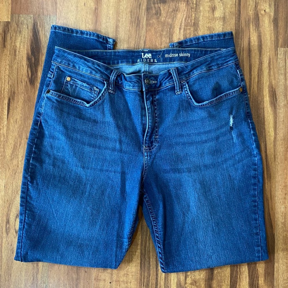 Riders by LEE Midrise Skinny Jeans Size 16 #21